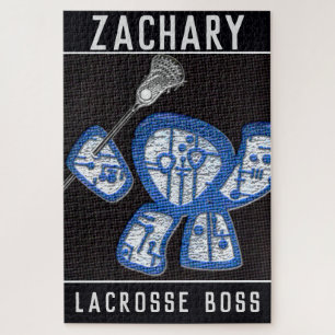 persoonlijke Lacrosse-speler Legpuzzel
