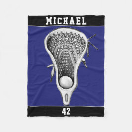 Persoonlijke Lacrosse Sportartikelen Fleece Deken