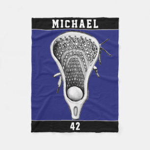 Persoonlijke Lacrosse Sportartikelen Fleece Deken