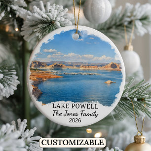 Persoonlijke Lake Powell-versiering, op maat gemaa Keramisch Ornament