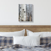 Persoonlijke landelijke roestige gegraveerde namen canvas afdruk (Insitu (Slaapkamer))