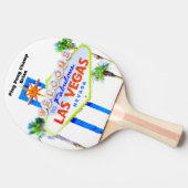 Persoonlijke Las Vegas Champion Tafeltennisbatje (Zijkant)