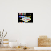 Persoonlijke Las Vegas Party is hier Poster (Keuken)