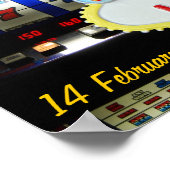 Persoonlijke Las Vegas Party is hier Poster (Hoek)