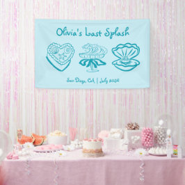 Persoonlijke Last Splash vrijgezellenfeest banner