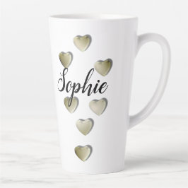 Persoonlijke Latte Koffiemok Met Naam Mok