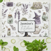 Persoonlijke Lavendel & Apotheek Theedoek (Gevouwen)