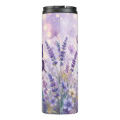 Persoonlijke Lavendel Vlinder 0,5L Thermisch Thermosbeker (Achterkant)