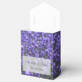 Persoonlijke lavender Wedding Favor Boxes Bedankdoosjes (Geopend)