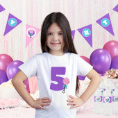 Persoonlijke leeftijd verjaardagsfeest Baby Pop  Kinder Shirts