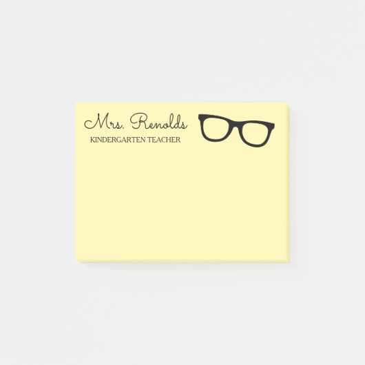 Persoonlijke leesbril Post-it® Notes (Voorkant)