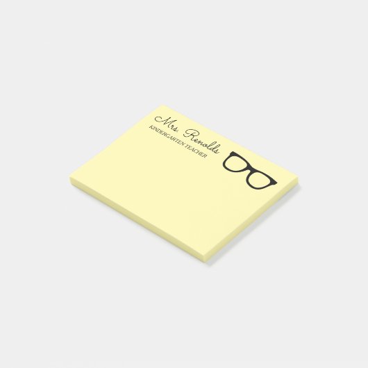 Persoonlijke leesbril Post-it® Notes (Schuin)