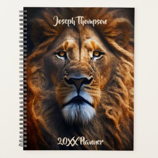 Persoonlijke Leeuw Van Juda Planner Met Aangepaste