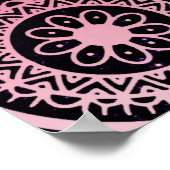 Persoonlijke leeuw voor mijn dochter van je moeder poster (Hoek)