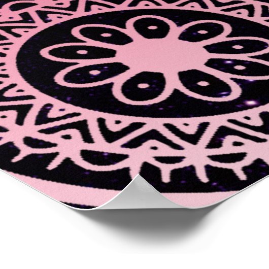 Persoonlijke leeuw voor mijn dochter van je moeder poster (Hoek)