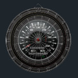 Persoonlijke Legends Dartboard Speedometer Edition Dartbord<br><div class="desc">Een leuk,  volledig aanpasbaar dartboard met snelheidsmeter voor de autocultuurfan van de familie. Aangepaste snelheidsmeter met volledig aanpasbare tekstsecties. Verander eenvoudig in om het even welke gewenste namen of tekst. Veel plezier!</div>