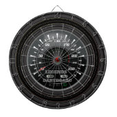 Persoonlijke Legends Dartboard Speedometer Edition Dartbord (Voorkant)