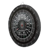 Persoonlijke Legends Dartboard Speedometer Edition Dartbord (Voorkant Rechts)