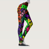 Persoonlijke Leggings Aangepaste Naam (Rechts)