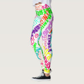 Persoonlijke Leggings Aangepaste Naam (Links)