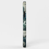 Persoonlijke Leisteen Blauwe Turquoise Groene Pais Case-Mate iPhone Case (Achterkant/rechts)
