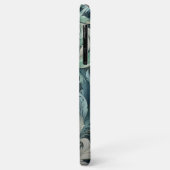 Persoonlijke Leisteen Blauwe Turquoise Groene Pais Case-Mate iPhone Case (Achterkant/links)