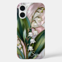 Persoonlijke lelietje-van-dalen telefoonhoesje