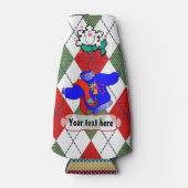 Persoonlijke lelijke kersttrui feest flesjeskoeler (Voorkant)