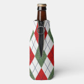 Persoonlijke lelijke kersttrui feest flesjeskoeler (Fles Achterkant)