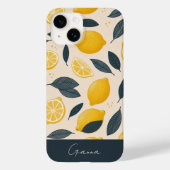 Persoonlijke Lemons telefoonhoesje Case-Mate iPhone Case (Achterkant)