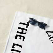 Persoonlijke Leo de dierentuin van de lion Strandlaken (In situ)