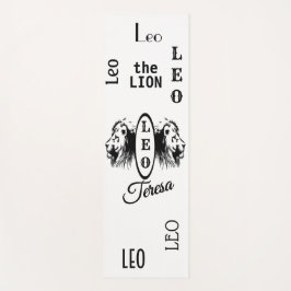 Persoonlijke Leo Zodiac Yoga Mat