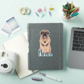 Persoonlijke Leonberger-Sticker Sticker (iPad Cover)