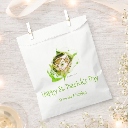 Persoonlijke Leprechaun Bedankzakje (Geknipt)