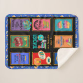 Persoonlijke leraar geeft waardering voor persoonl sherpa deken (Voorkant (horizontaal))