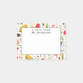 Persoonlijke leraar post-it® notes (Voorkant)