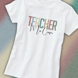 Persoonlijke leraar  t-shirt