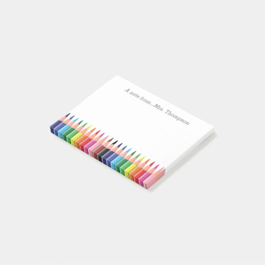 Persoonlijke Leraren School Post-it® Notes (Schuin)
