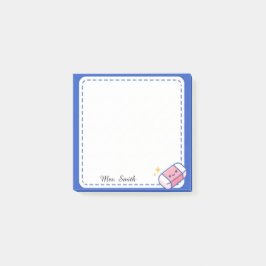 Persoonlijke Leraresse Schattige Kawaii Gum Sticky Post-it® Notes