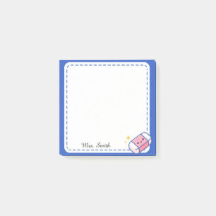 Persoonlijke Leraresse Schattige Kawaii Gum Sticky Post-it® Notes