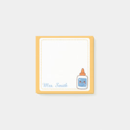 Persoonlijke Leraresse Schattige Kawaii Lijm Notit Post-it® Notes