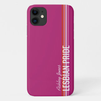 Persoonlijke Lesbische Vlag (5-Strepen) Strepen Ro Case-Mate iPhone Case