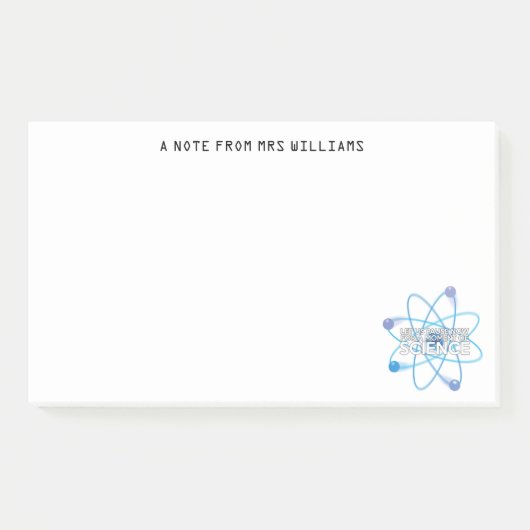 Persoonlijke LET OP: Laten we nu even pauzeren Post-it® Notes (Voorkant)