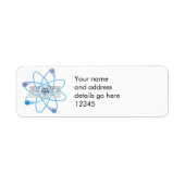 Persoonlijke LET OP NU wetenschap Etiket (Voorkant)