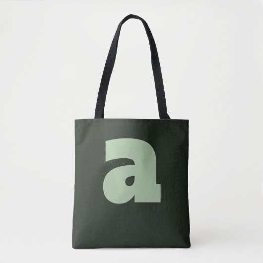 Persoonlijke Letter Cadeau Tote Bag (Voorkant)