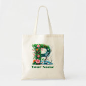 Persoonlijke Letter P Tote Bag (Voorkant)