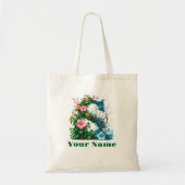 Persoonlijke Letter S Tote Bag (Voorkant)