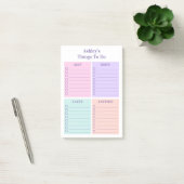 Persoonlijke Leuk om te doen-lijst Post-it® Notes (Kantoor)