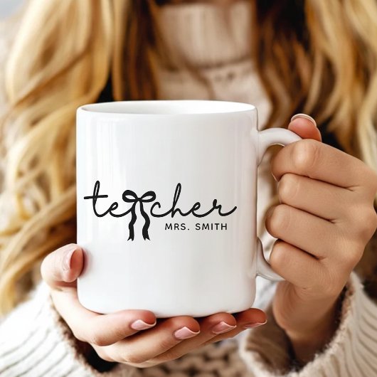 Persoonlijke leuke mok cadeau voor leraren