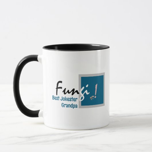 Persoonlijke leuke vader, broer, opa, baas, mannen mok (Links)